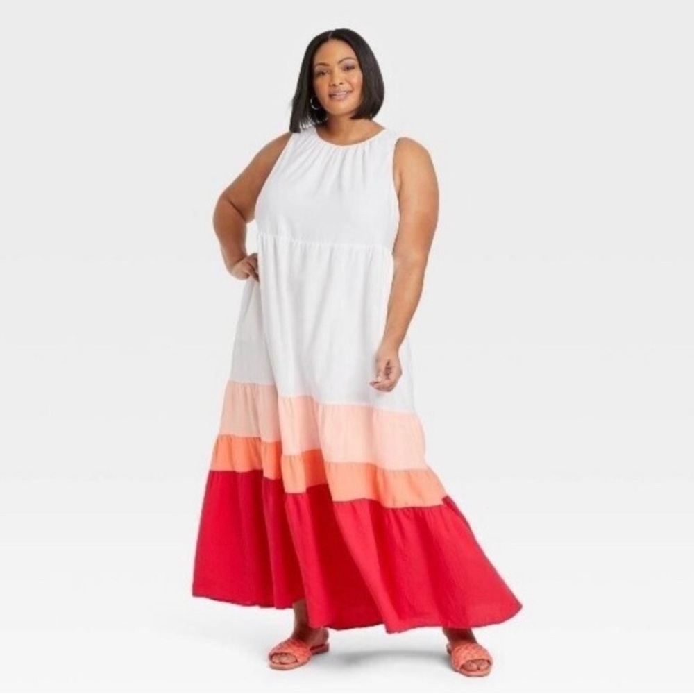 Ava & Viv Tiered Dress